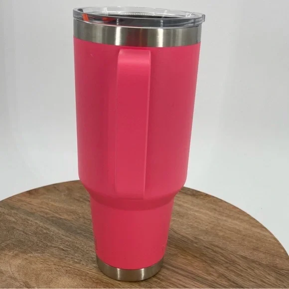 YETI Rambler (Hot Pink) 35oz🥤with Straw / NEW! - Picture 2 of 5